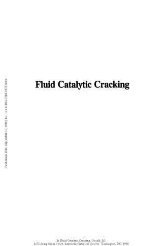 Fluid catalytic cracking : role in modern refining