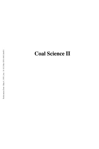 Coal science II.