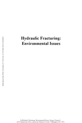 Hydraulic Fracturing