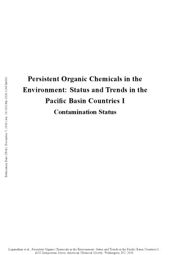 Persistent Organic Chemicals in the Environment : Status and Trends in the Pacific Basin Countries. II, Temporal Trends