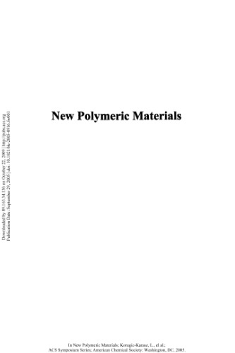 New Polymeric Materials