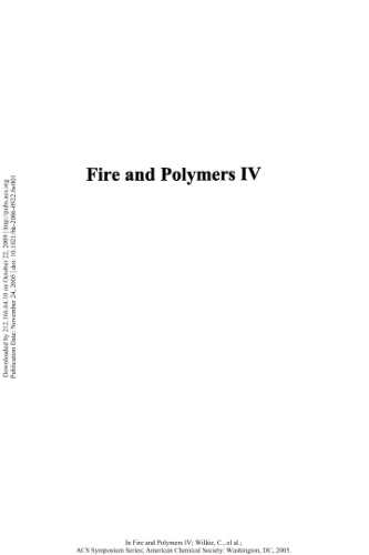 Fire and Polymers IV