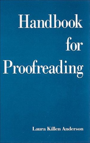 Handbook for Proofreading