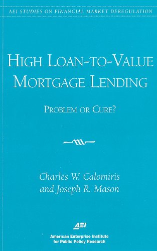 High Loan-To-Value Mortgage Lending