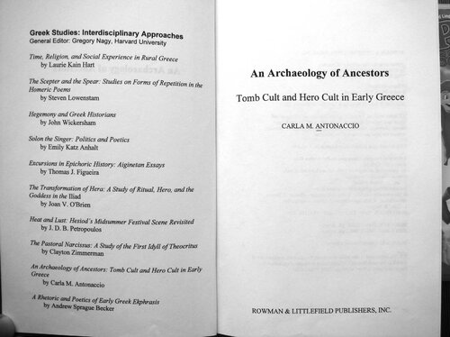 An Archaeology of Ancestors