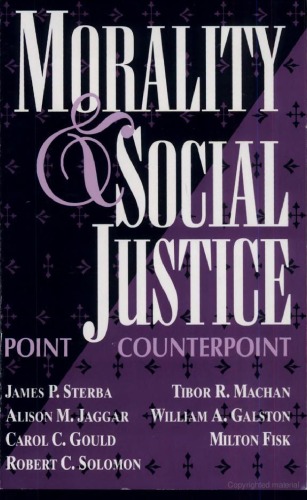 Morality And Social Justice