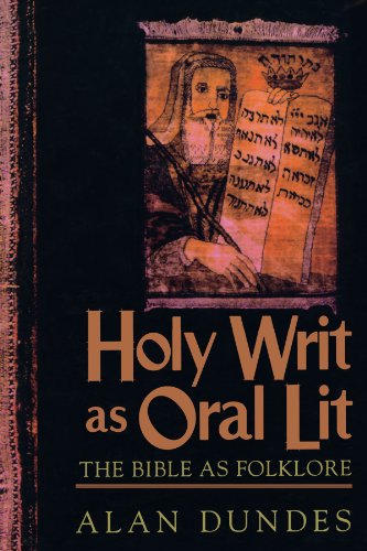 Holy Writ as Oral Lit