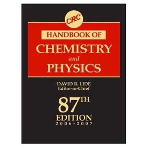 CRC Handbook of Chemistry and Physics, 87th Edition