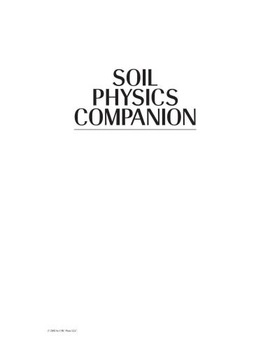 Soil Physics Companion