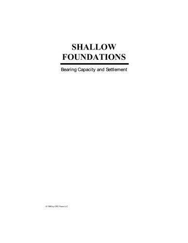 Shallow Foundations