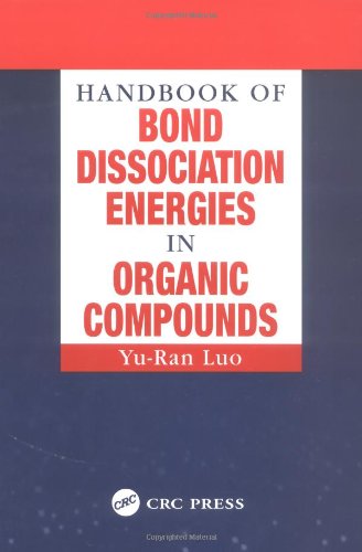 Handbook of Bond Dissociation Energies in Organic Compounds