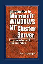 Introduction to Microsoft Windows NT Cluster Server