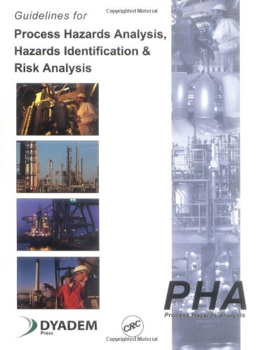 Guidelines for Process Hazards Analysis (Pha, Hazop), Hazards Identification, and Risk Analysis