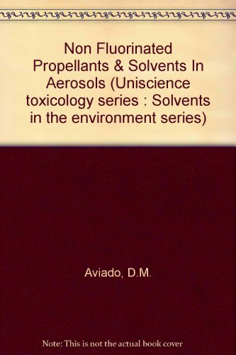 Non-Fluorinated Propellants and Solvents for Aerosols