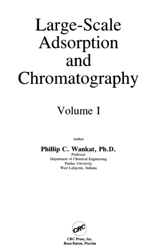 Large Scale Adsorption And Chromatography