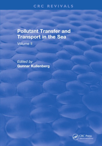 Pollutant Transfer And Transport In The Sea