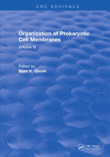 Organization Of Prokaryotic Cell Membranes