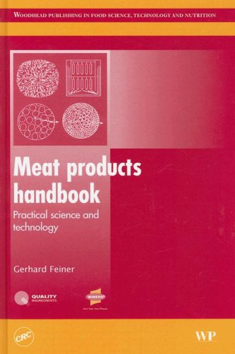 Meat products handbook