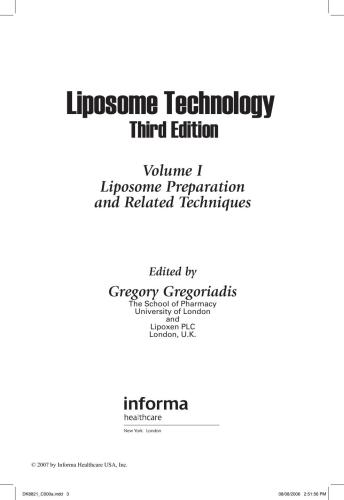 Liposome Technology