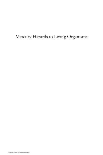 Mercury Hazards to Living Organisms