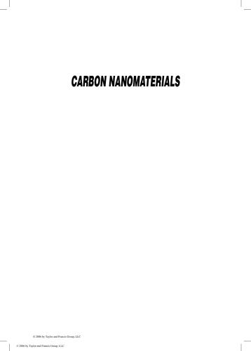 Carbon Nanomaterials