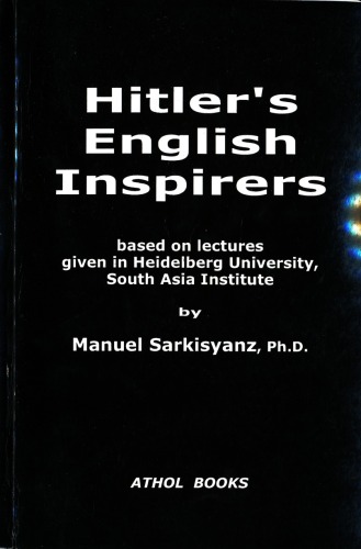 HITLER'S ENGLISH INSPIRERS.