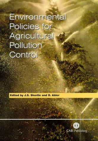 Environmental policies for agricultural pollution control