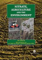 Nitrate, Agriculture and the Environment