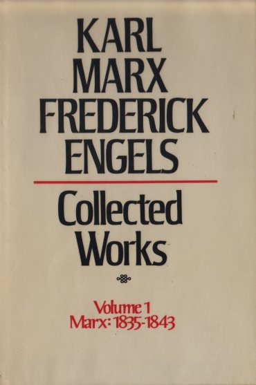 Collected Works 1 1835-43