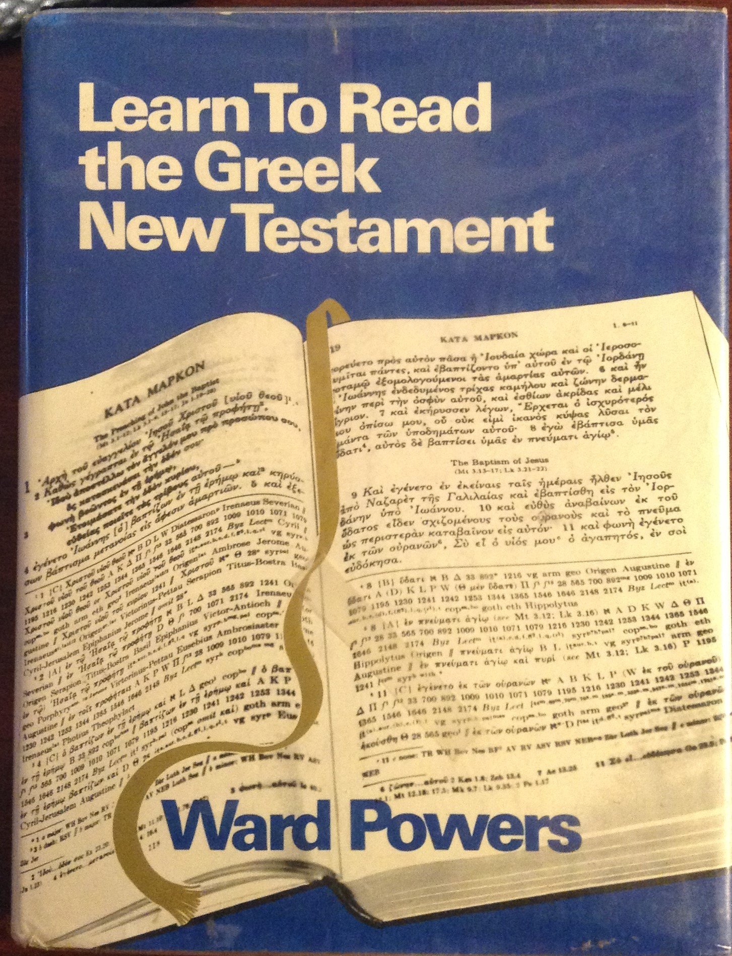 Learn To Read The Greek New Testament