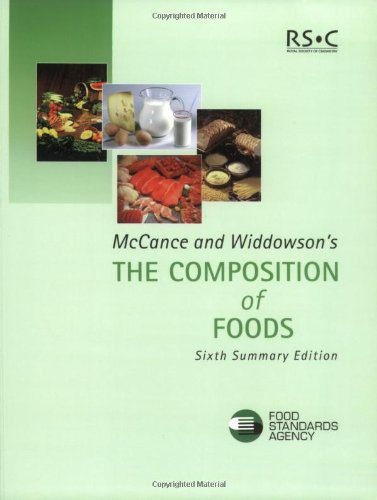 McCance and Widdowson's The Composition of Foods