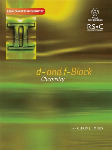 d- and f-Block Chemistry