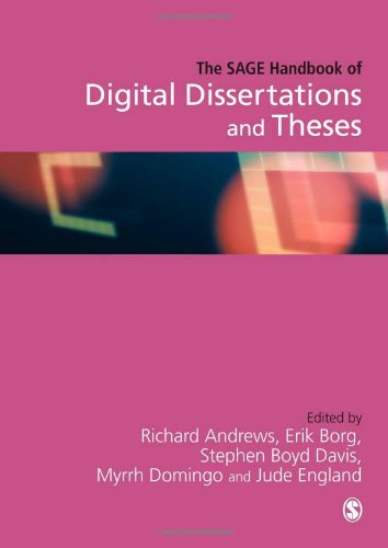 The Sage Handbook of Digital Dissertations and Theses