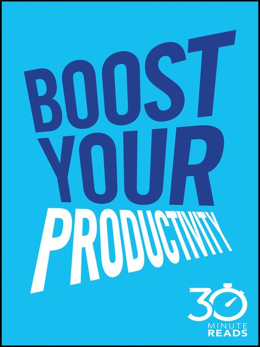 Boost Your Productivity