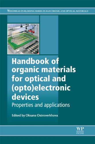 Handbook of organic materials for optical and (opto)electronic devices