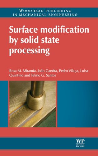 Surface modification by solid state processing