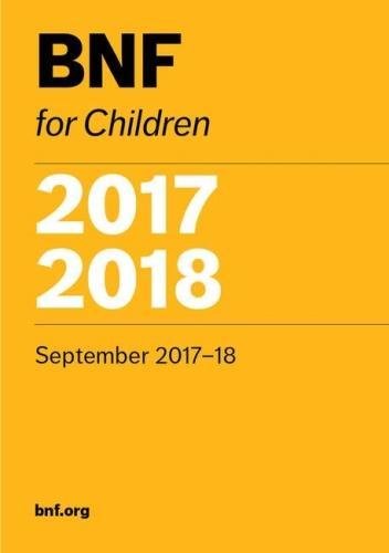 BNF for children 2017-2018.