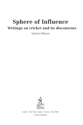 Sphere of Influence