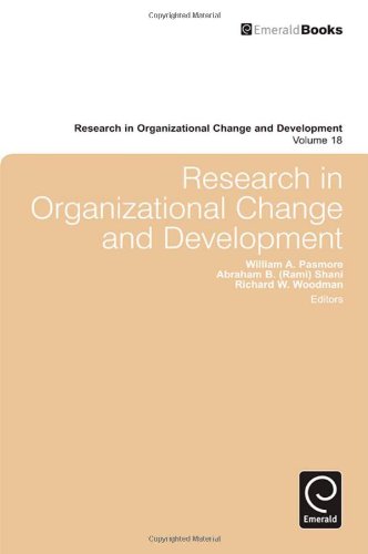 Research in Organizational Change and Development, Volume 18