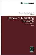 Review of Marketing Research, Volume 7