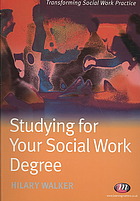 Studying for your Social Work Degree.