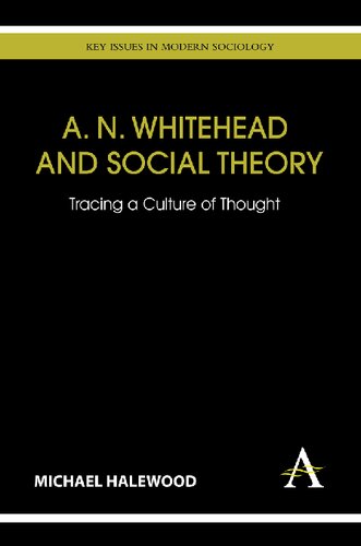 A. N. Whitehead and Social Theory