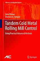 Tandem Cold Metal Rolling Mill Control