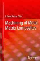 Machining of Metal Matrix Composites