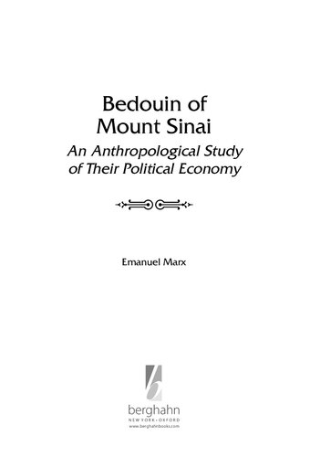 Bedouin of Mount Sinai