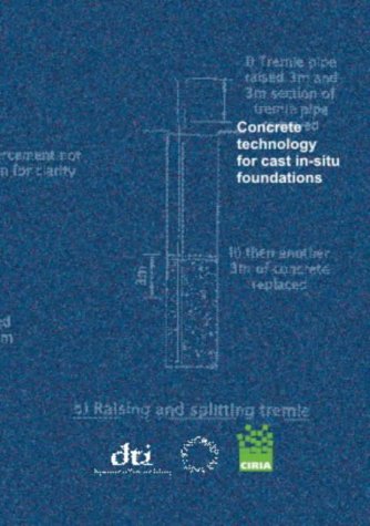 Concrete technology for cast in-situ foundations