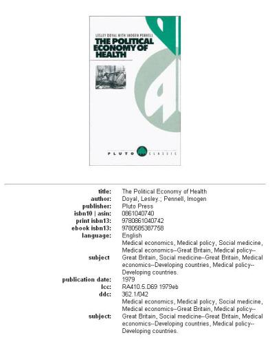 Political Economy