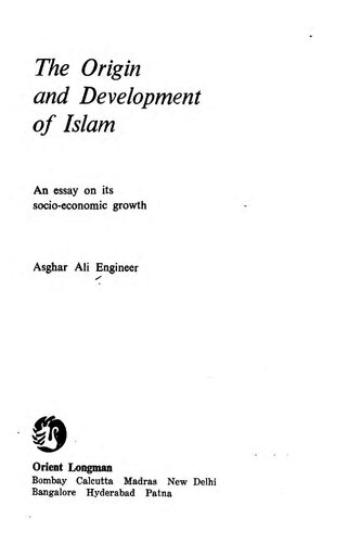 The origin and development of Islam