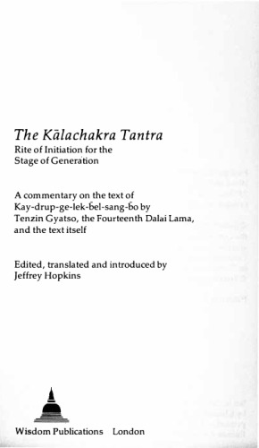 The Kalachakra Tantra