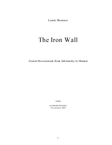 The Iron Wall